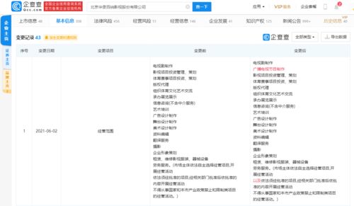 华录百纳业务扩张 新增广播电视节目制作，拓展内容生态版图